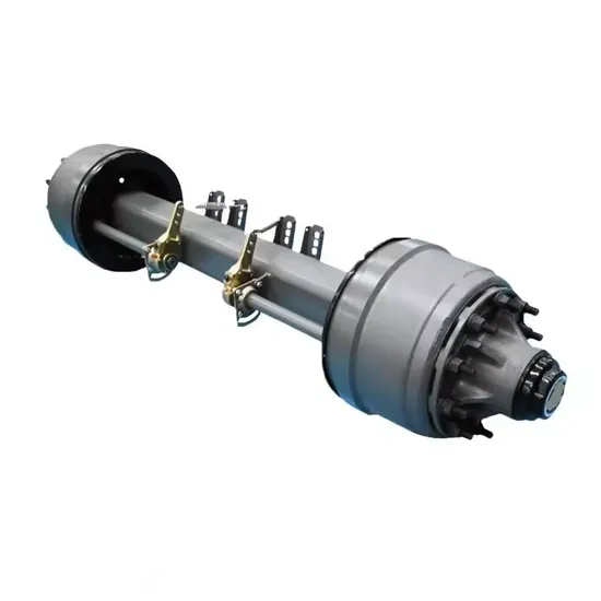 China Factory German Type Axle 12 Ton Axle 14 Tons 16 Ton Trailer Axle 12t BPW Hub 14t BPW Brake Drum for Sale