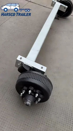 Heavy Duty 8000lbs Trailer torsion Axle: Electric Brake & Maintenance