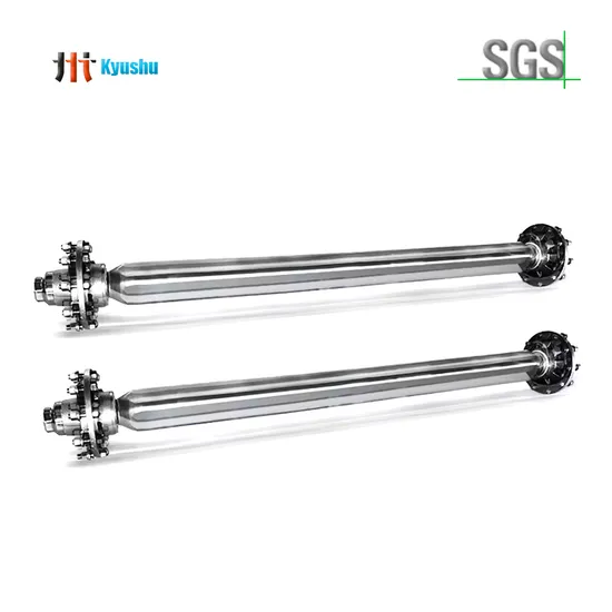 Wholesale Custom 3500 Lbs Unbraked Straight Trailer Axle with 4 Bolts Idler Hub