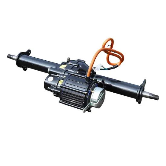 Low Speed Trolley Special No Brake Pot Rear Axle with Electromagnetic Brake Function