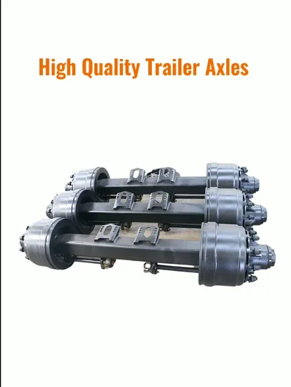 Disc Brake Axle of 12 Tons Round for Trailer and Semi