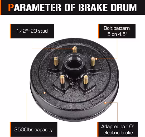 Dexter Trailer Axle With Electric Brakes