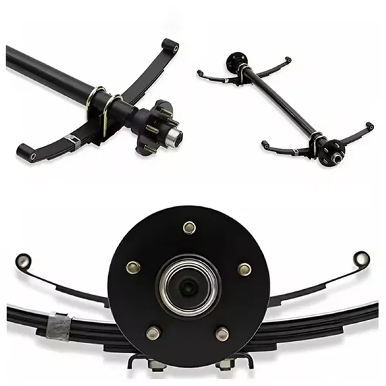 High Quality 3500 Lbs Trailer Axles Stub Axle Utility Trailer Axles Small Trailer Axle Spare Parts 3500 Lbs 5200 Lbs Axle Trailer Axle