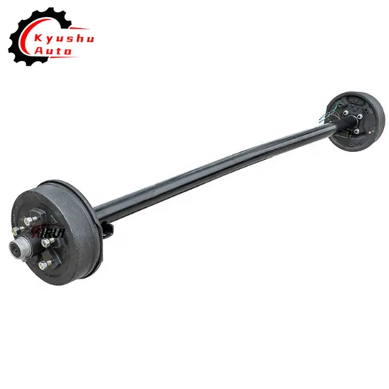 3500 Lb Light Duty Single Axle Trailer with Brake Drum