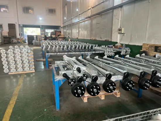Wholesale Suspension Unit Galvanised Rubber Utility Trailer Torsion Axle with Disc Brake