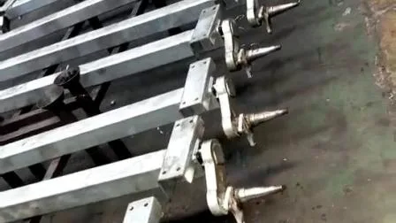 Customized Overlay Trailer Axles Used for Special Ground Clearance