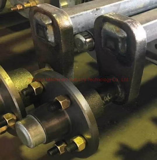 Customized Overlay Trailer Axles Used for Special Ground Clearance