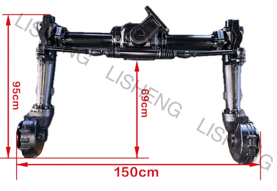 Boom Sprayer Axle 4× 4/Customizable Size/with Differential Lock/Paddy Field Special Axle/Four