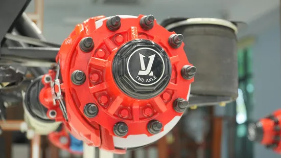 Shaft Auto Spare Parts Trailer Axle 9T Eco Disc Brake Axle 