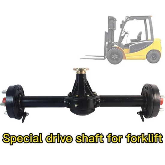 11: 35 Drive Low Speed Heavy Lift Truck Special Drive Shaft Rear Axle 