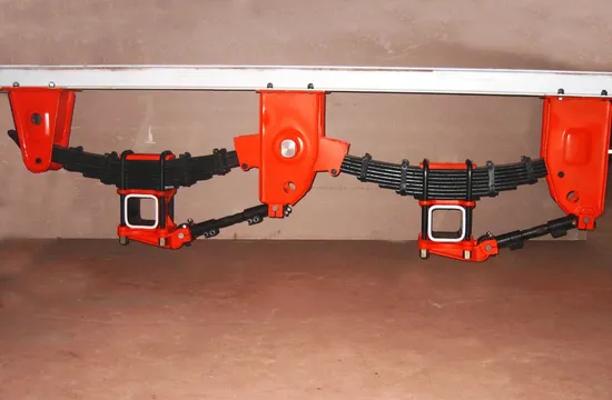 Heavy Duty Truck Trailer Trailer Parts Rigid Bogie Line Axle Suspension From Chinese Manufacturer 