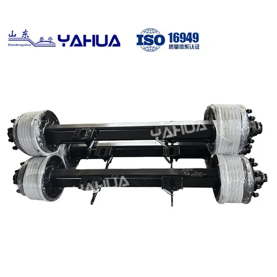 Low Price Cheap Price Agricultural Air Brake Trailer Parts Lenk Axle 8 Ton 13ton 18 Ton German Trailer Axle for China 