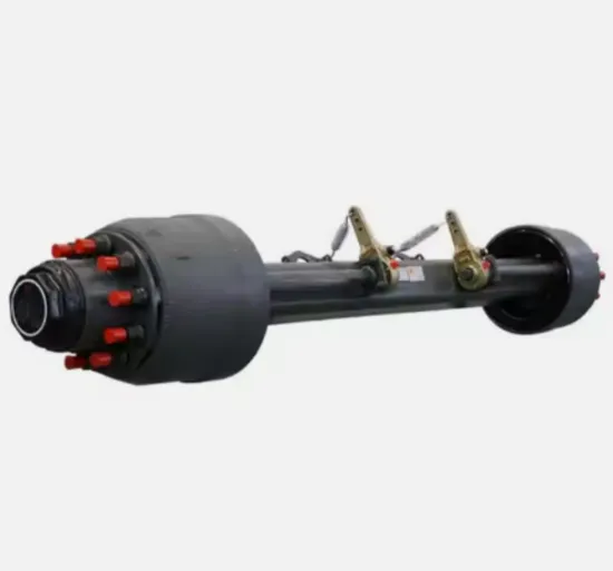 Factory Wholesale 12t 14t 16t Used Trailer 3 Axle American Type German Type Used Axle for Low Flat Semi