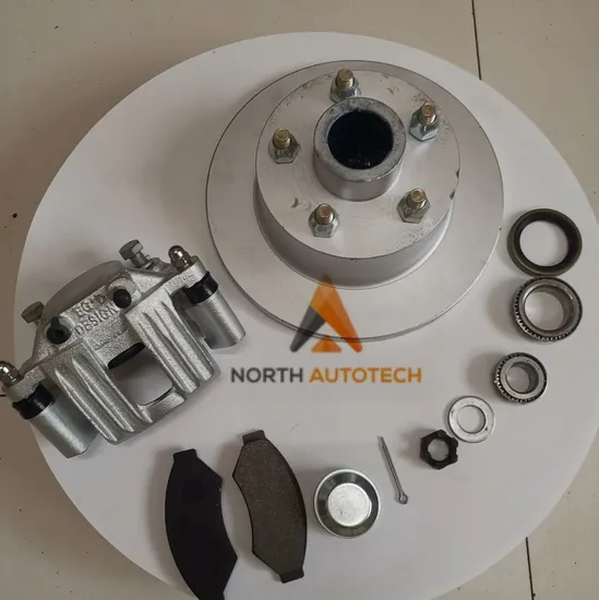 40000kg Galvanized Mechanical Disc Trailer Axle Five Axle 