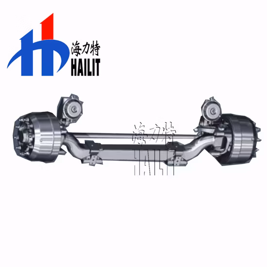 Low Bed Semi Trailer Dimensionssemi Flatbed Trailer Axle for Sale Made in China