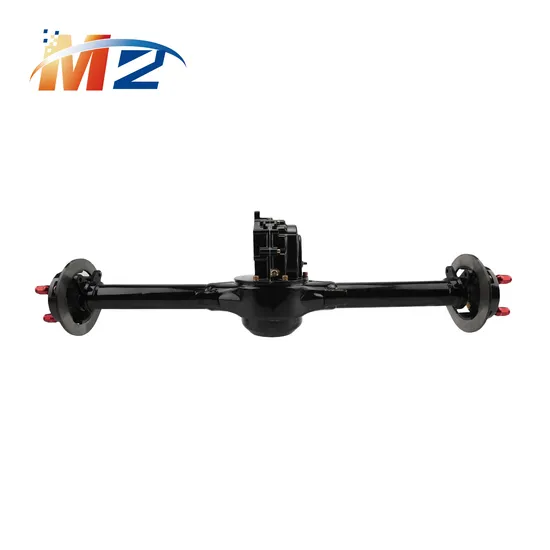 Disc Brake Drum Brake Rear Axle with Differential Gear Box for Electric 3