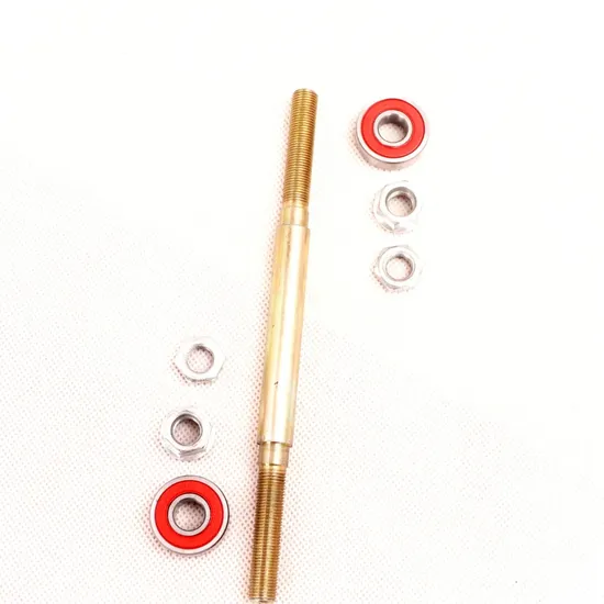 Customized B. B Cups Wheel Hub Axle Parts Bicycle Spare Parts Bike Axle 