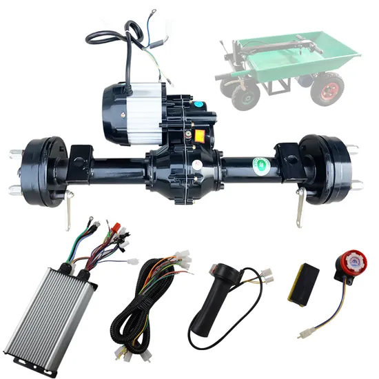 70cm 1000W Electric Trolley Rear Axle Controller Kit Electric Trolley Flat Car Retrofit Rear Wheel Parts 