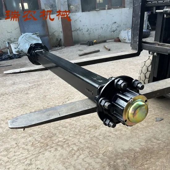 Manufacturers Sell Hub Tire Damping Axle Trailer Accessories 