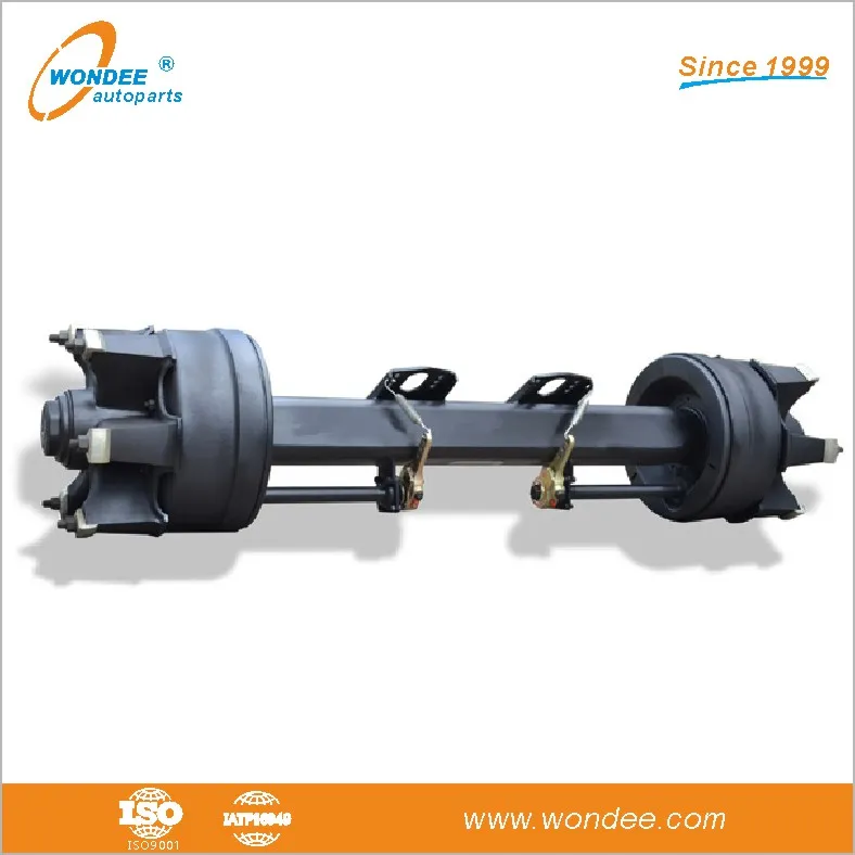 Trailer Front Rear BPW Fuwa Drive Boat Car Utility Heavy Duty Small Tricycle ATV Truck Electric Auto Steering Trailer Parts Trailer Axle Precsion Axle for Sale