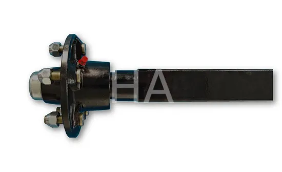 3500lbs Tow Trailer Accessories Spring Trailer Axle Torsion Spindle Axle with Trailer Idler Hub 