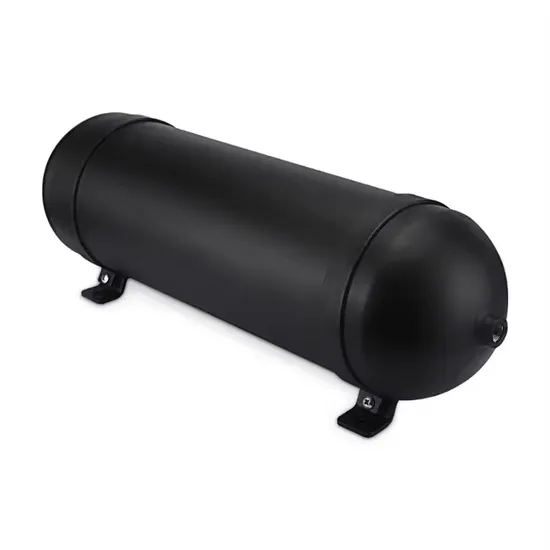 3 Gallon Black Seamless Aluminum Air Storage Tank 