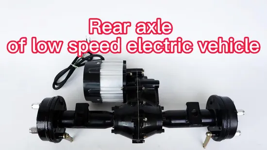 800W Electric Trolley Flat Car Rear Drive Axle Belt Controller Kit 1; 37 Low Speed Rear Wheel Drive Drum Brake Rear Axle Assy 