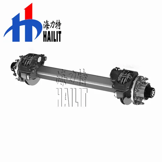 16 Ton ABS Manufacturer Disc Axle Semi Trailer Axle for Sale (02) 